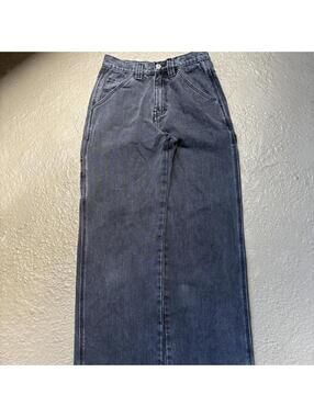 American Vintage Women's Black and Grey Jeans
